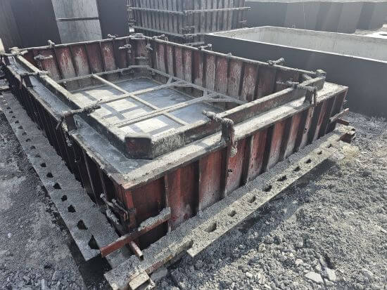 Zbiorniki betonowe Zawiercie w procesie produkcji